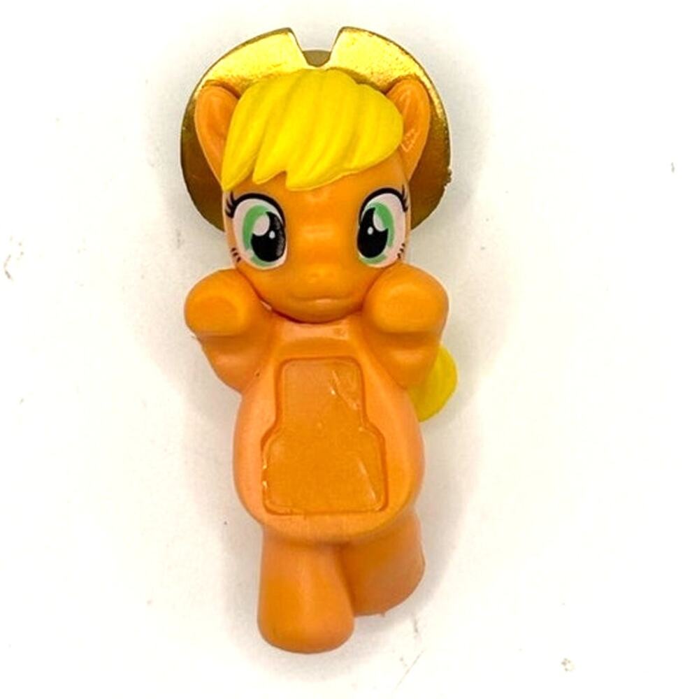 New Collectible My Little Pony Orange/Gold Hat Attachable Mini Figure, Open Box